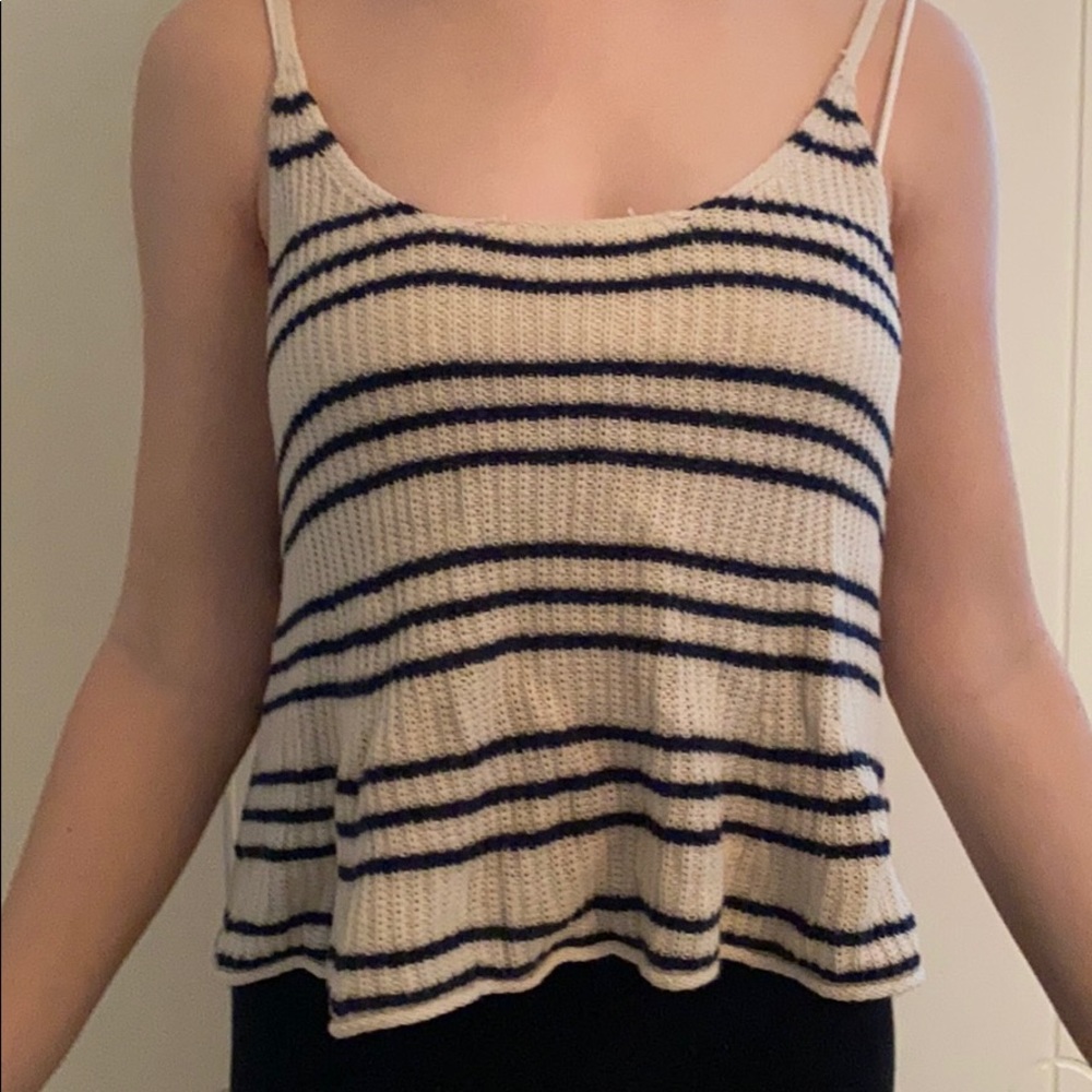 Stripped tank top
